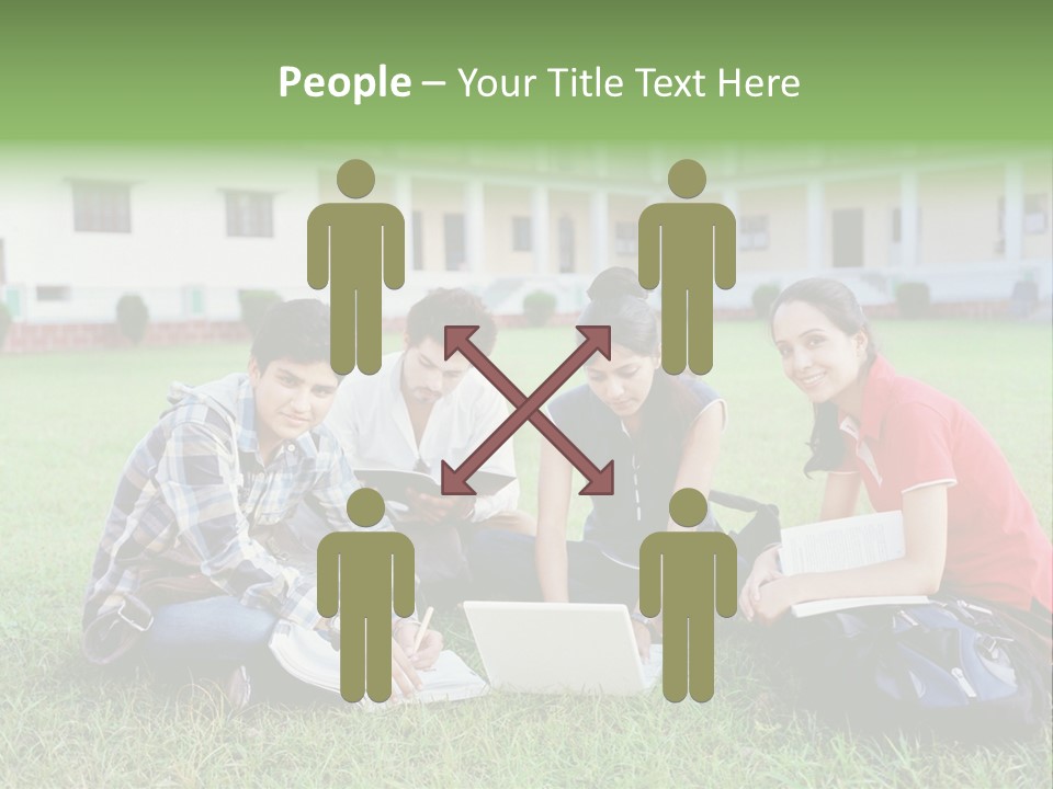 Happiness Asian Casual PowerPoint Template