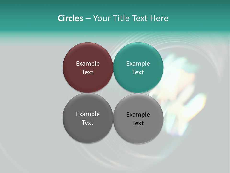 Reflection Industry Equipment PowerPoint Template