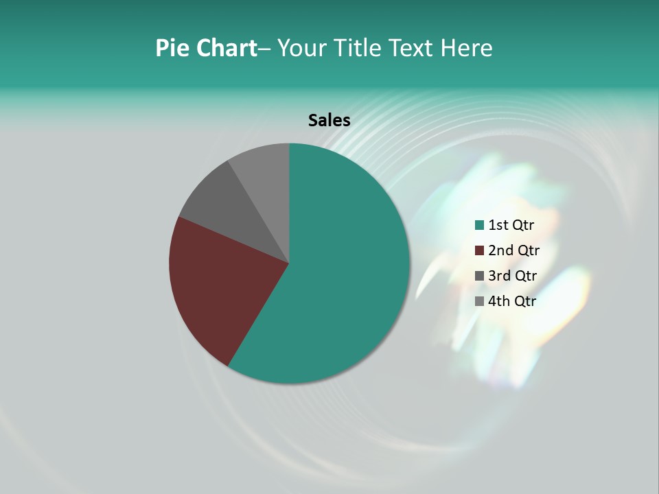 Reflection Industry Equipment PowerPoint Template