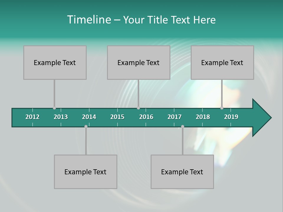 Reflection Industry Equipment PowerPoint Template