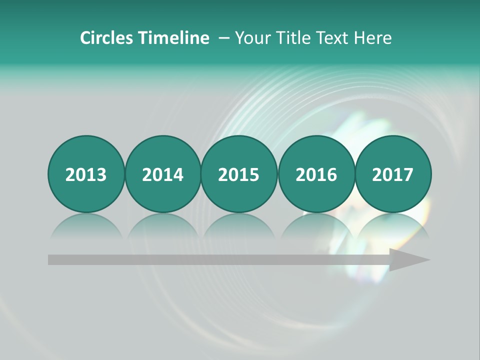 Reflection Industry Equipment PowerPoint Template