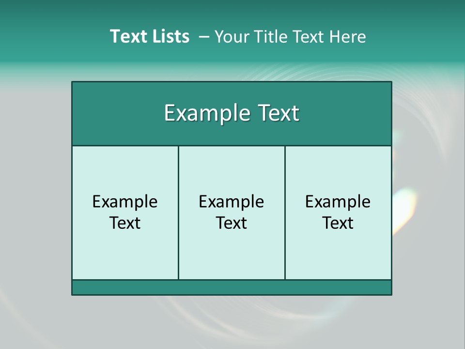 Reflection Industry Equipment PowerPoint Template