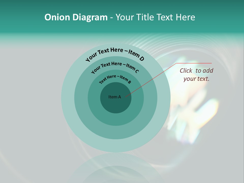 Reflection Industry Equipment PowerPoint Template