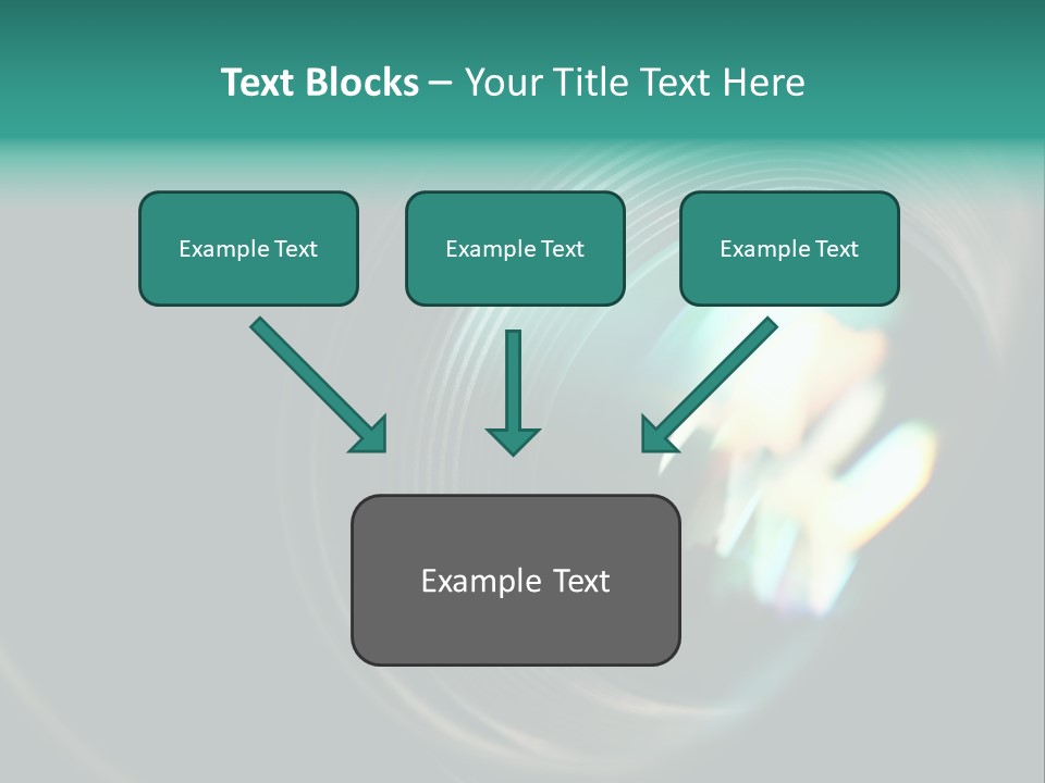 Reflection Industry Equipment PowerPoint Template