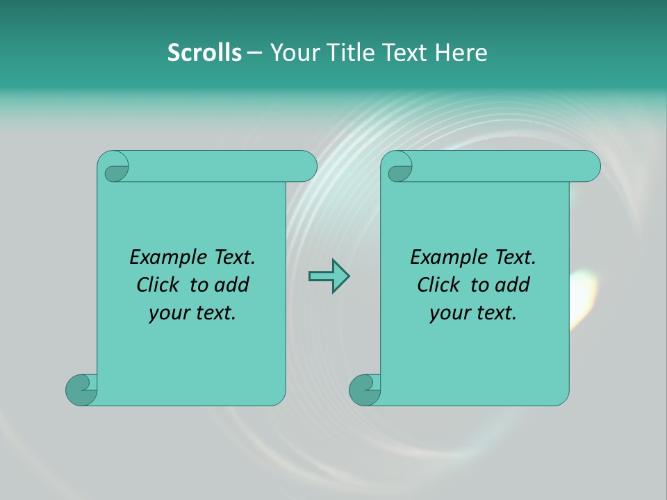 Reflection Industry Equipment PowerPoint Template
