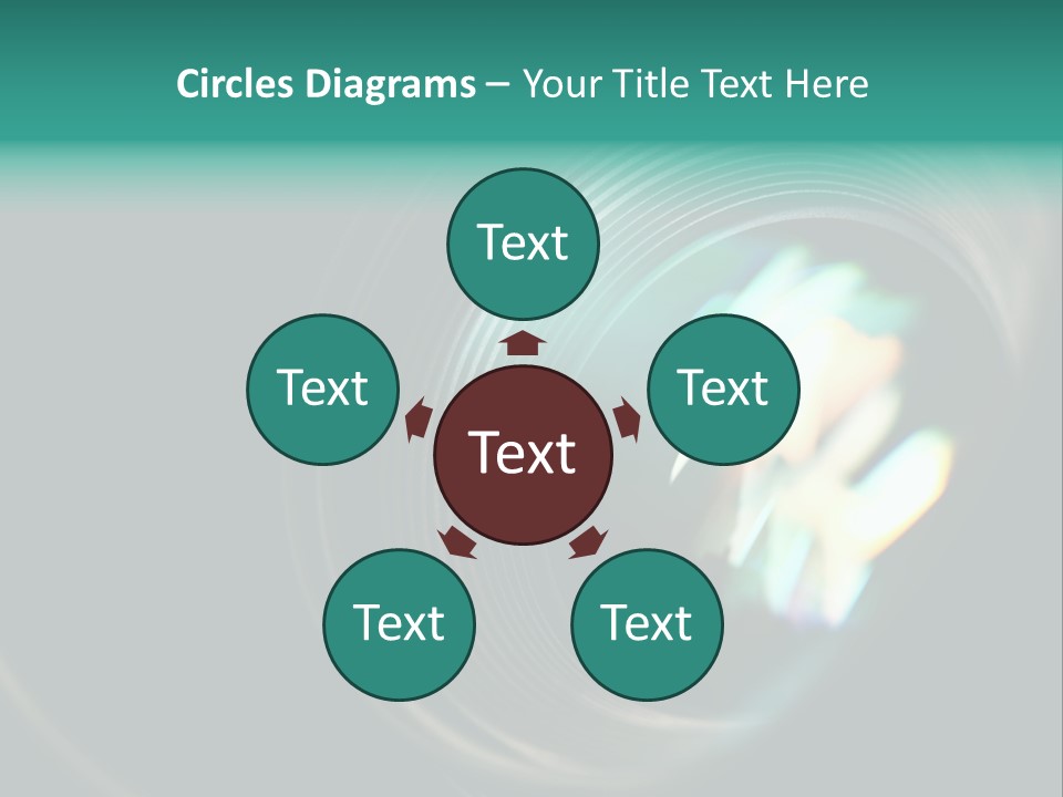 Reflection Industry Equipment PowerPoint Template