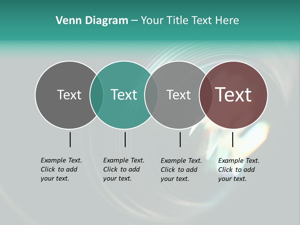 Reflection Industry Equipment PowerPoint Template
