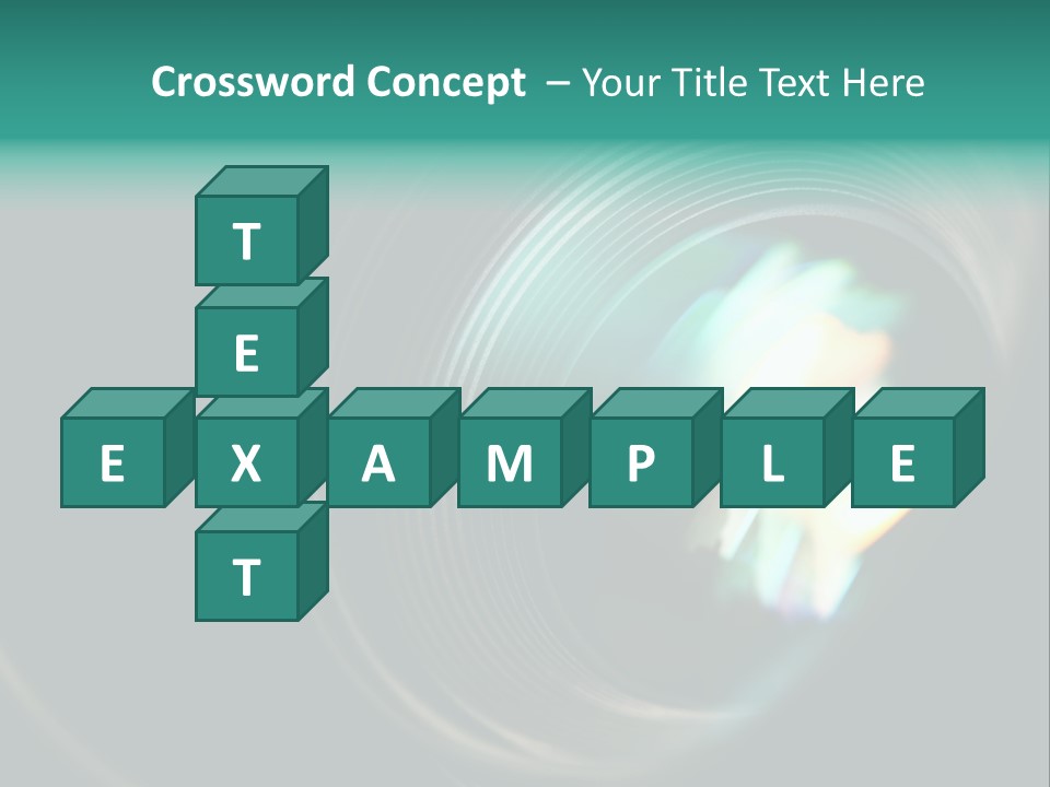 Reflection Industry Equipment PowerPoint Template