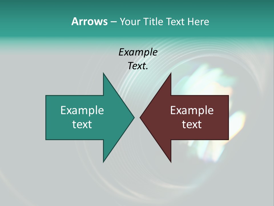 Reflection Industry Equipment PowerPoint Template
