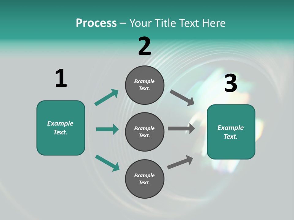 Reflection Industry Equipment PowerPoint Template