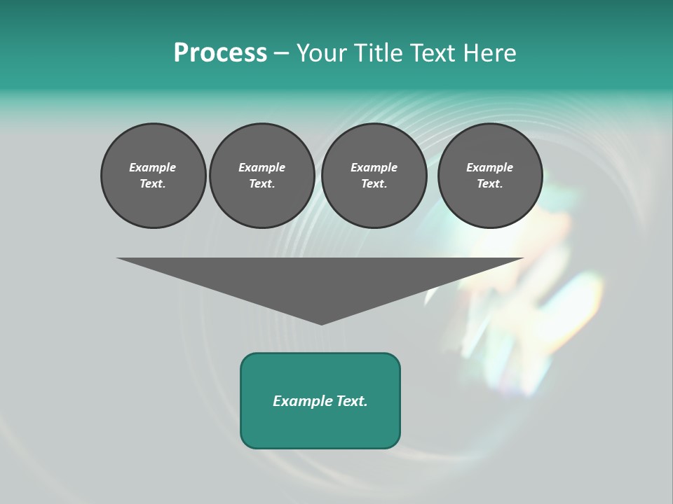 Reflection Industry Equipment PowerPoint Template