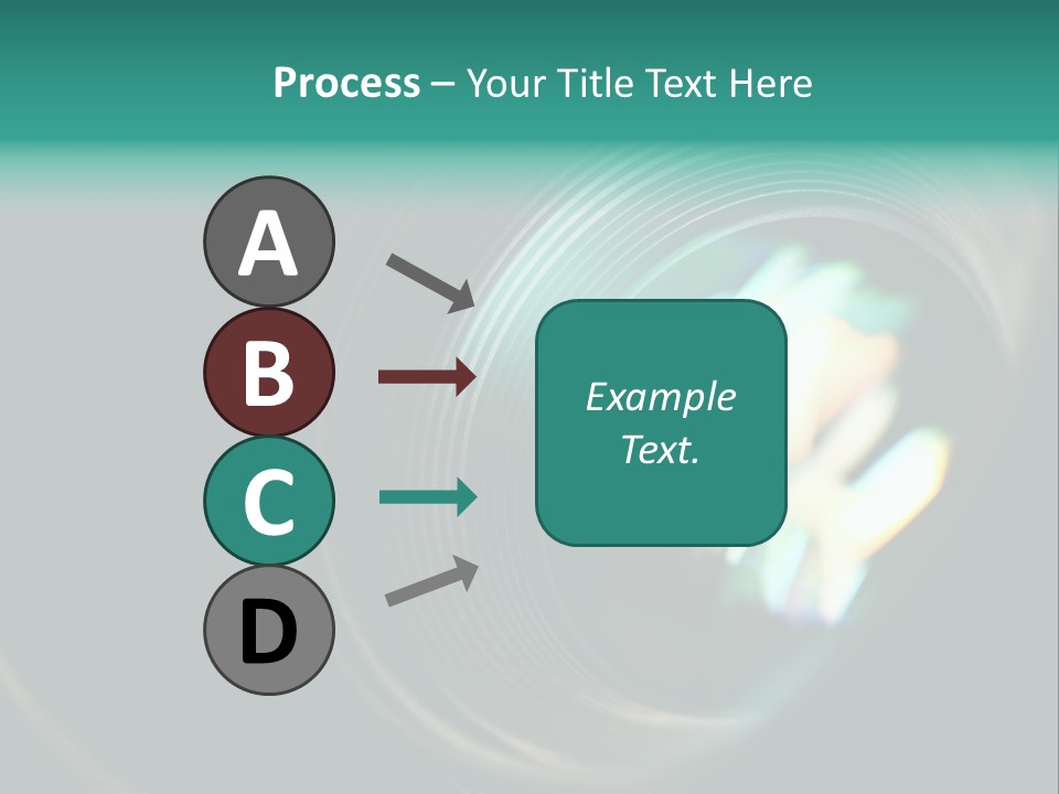 Reflection Industry Equipment PowerPoint Template