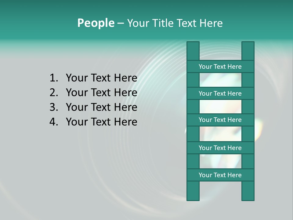 Reflection Industry Equipment PowerPoint Template