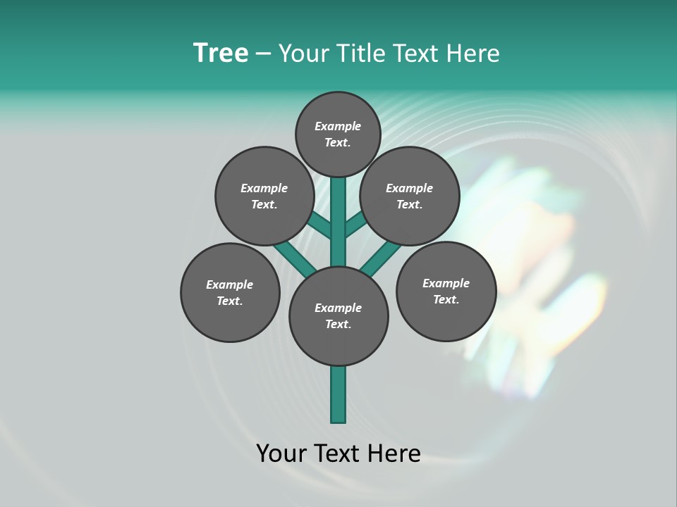 Reflection Industry Equipment PowerPoint Template
