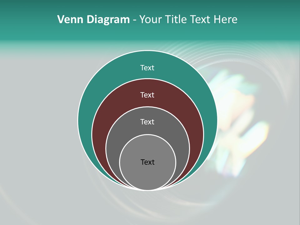 Reflection Industry Equipment PowerPoint Template