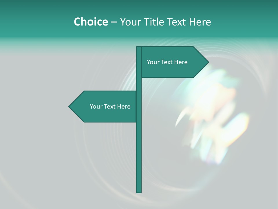 Reflection Industry Equipment PowerPoint Template