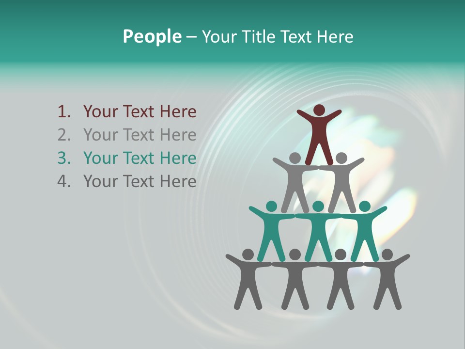 Reflection Industry Equipment PowerPoint Template