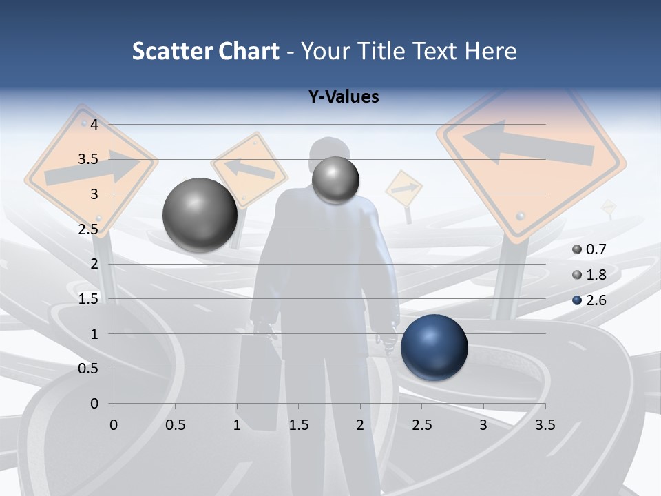 Crossroads Need Direction Confusion PowerPoint Template