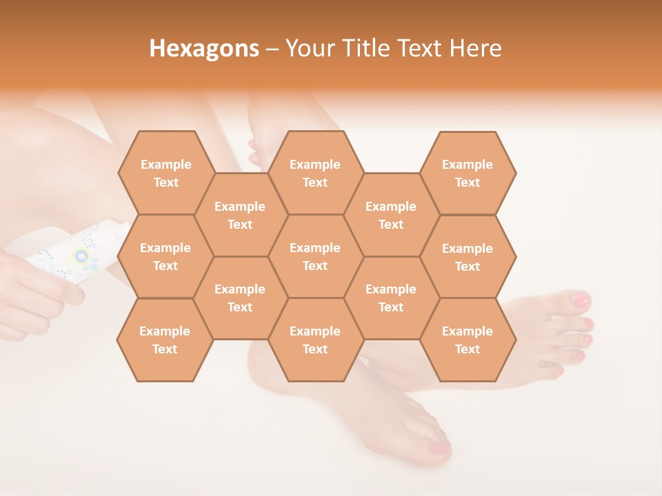 Sensual Waxing Graceful PowerPoint Template