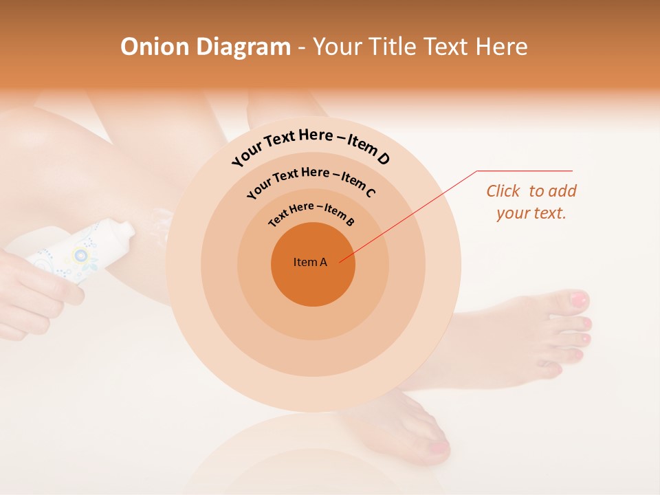 Sensual Waxing Graceful PowerPoint Template