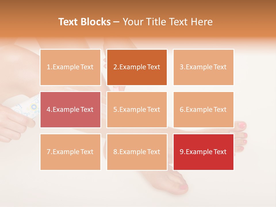 Sensual Waxing Graceful PowerPoint Template