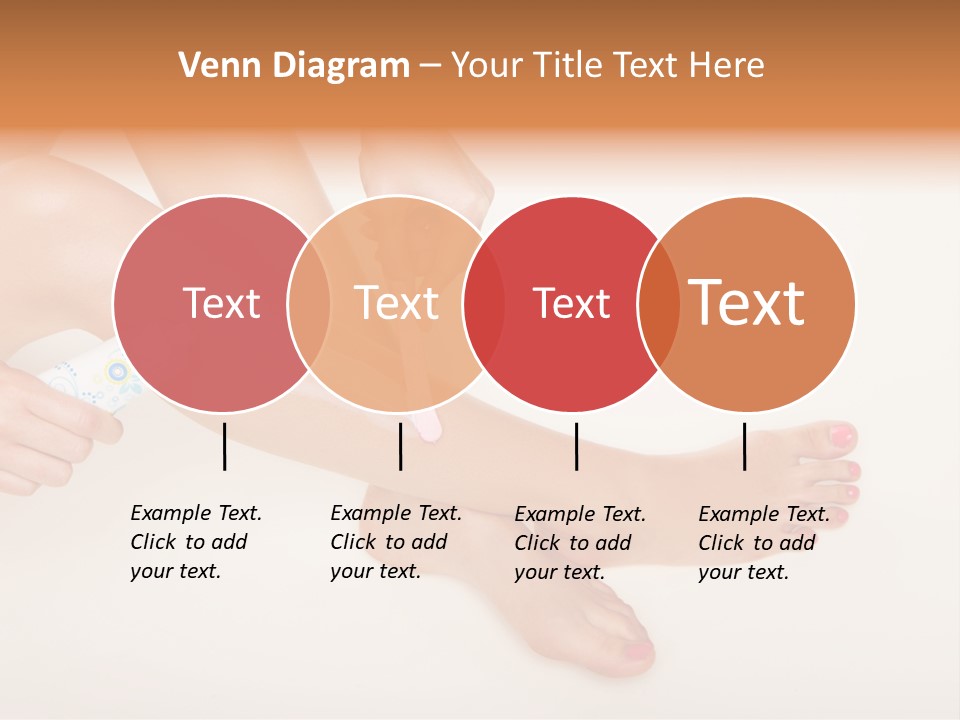 Sensual Waxing Graceful PowerPoint Template