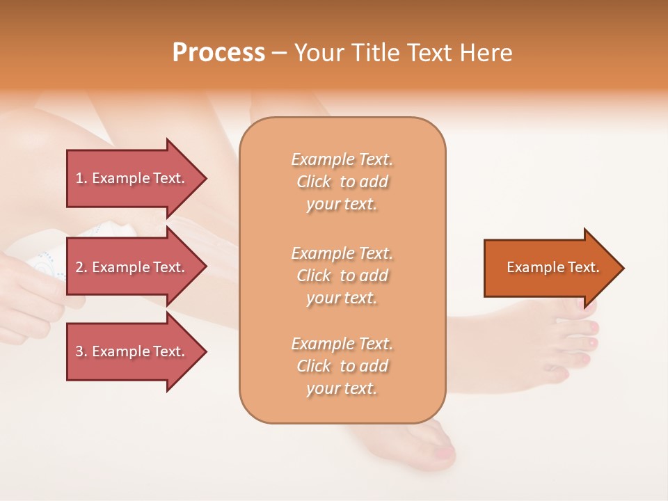 Sensual Waxing Graceful PowerPoint Template