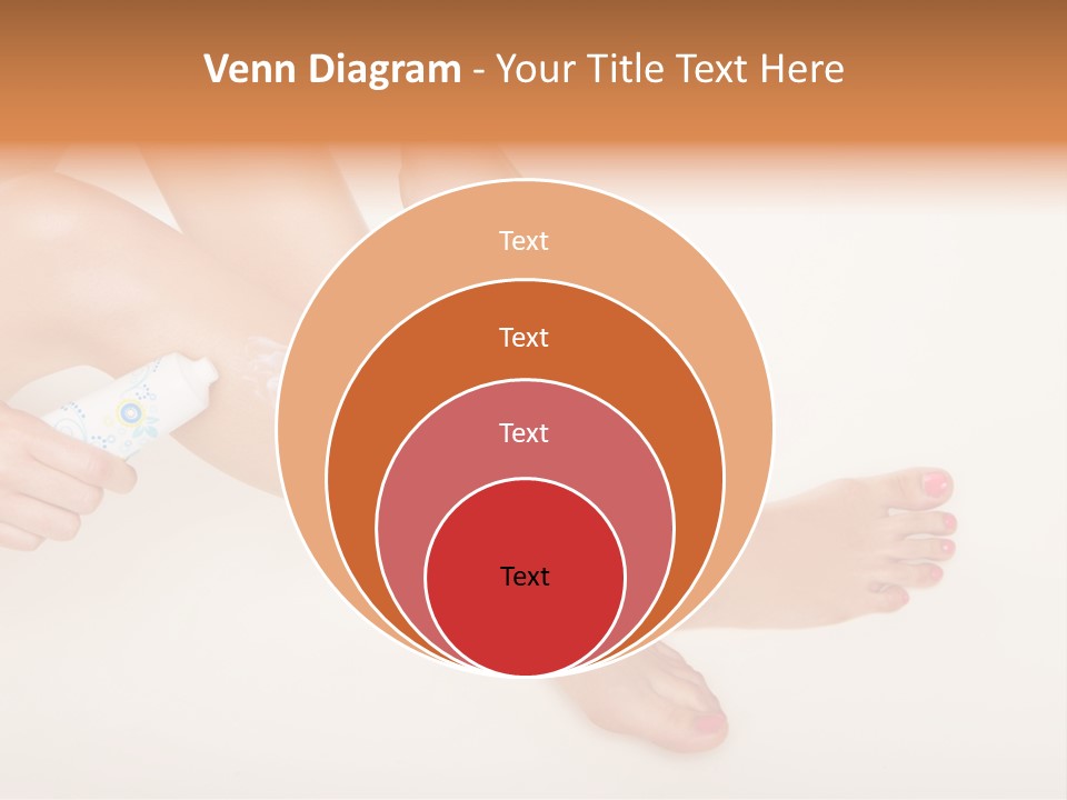Sensual Waxing Graceful PowerPoint Template