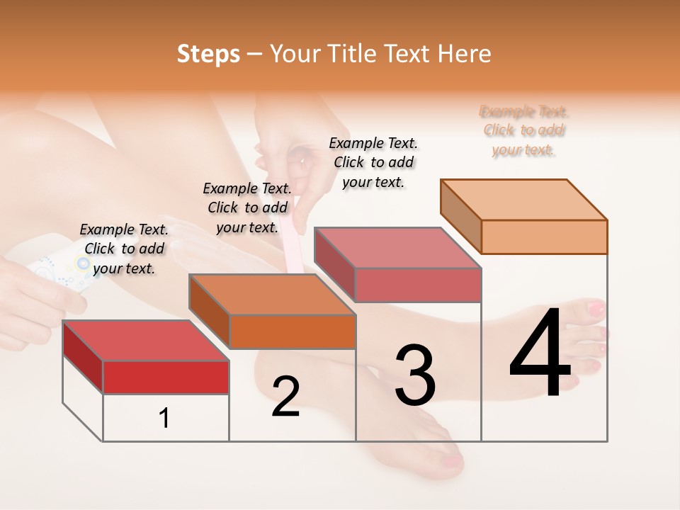 Sensual Waxing Graceful PowerPoint Template