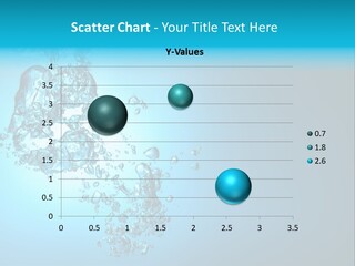 Wet Glass Surface PowerPoint Template