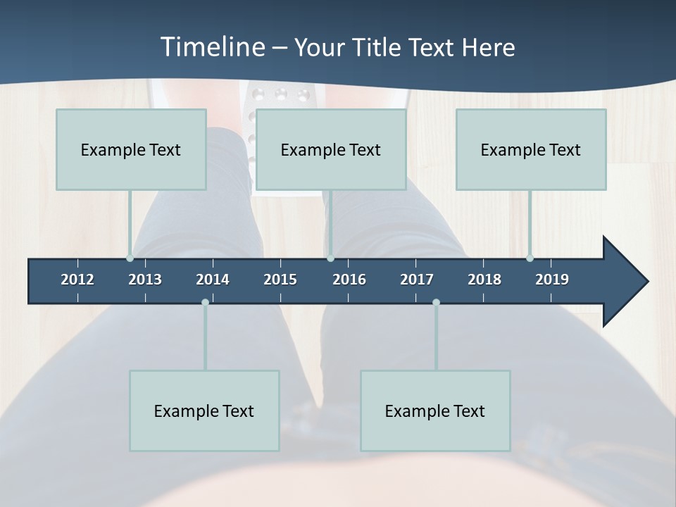 A Woman Standing On A Scale With Her Feet On The Scale PowerPoint Template