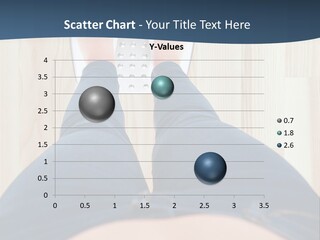 A Woman Standing On A Scale With Her Feet On The Scale PowerPoint Template