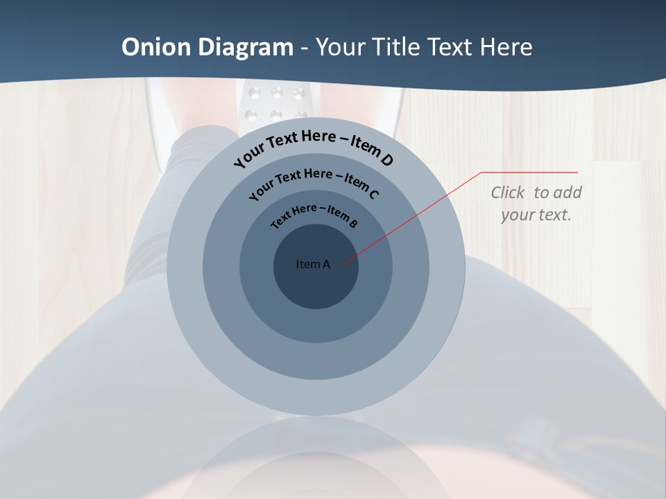 A Woman Standing On A Scale With Her Feet On The Scale PowerPoint Template