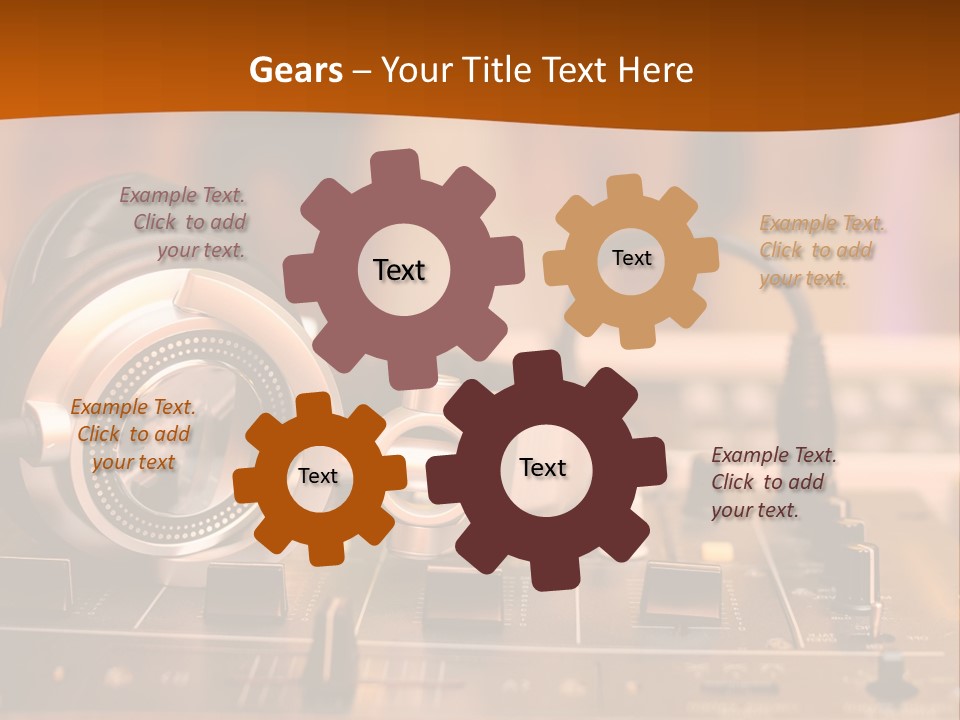 Pepper Vegetarian Cannellini PowerPoint Template