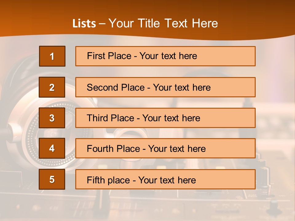 Pepper Vegetarian Cannellini PowerPoint Template