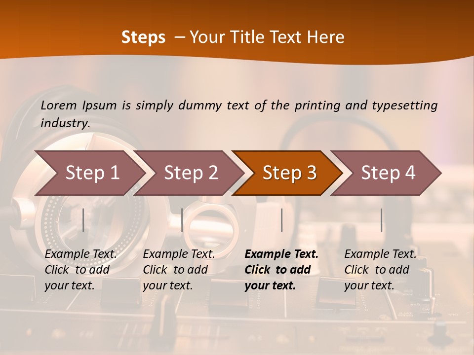 Pepper Vegetarian Cannellini PowerPoint Template