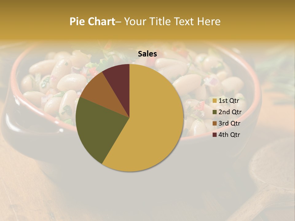 Pepper Vegetarian Cannellini PowerPoint Template