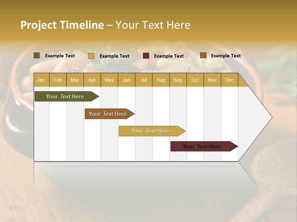 Pepper Vegetarian Cannellini PowerPoint Template