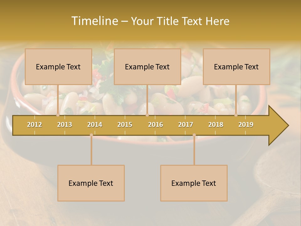 Pepper Vegetarian Cannellini PowerPoint Template
