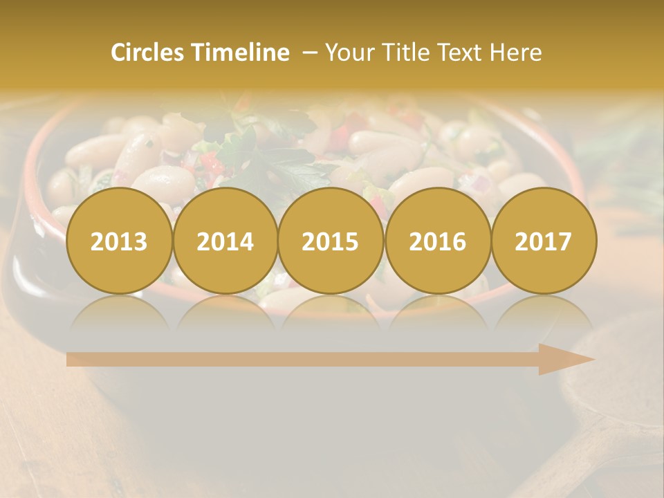 Pepper Vegetarian Cannellini PowerPoint Template