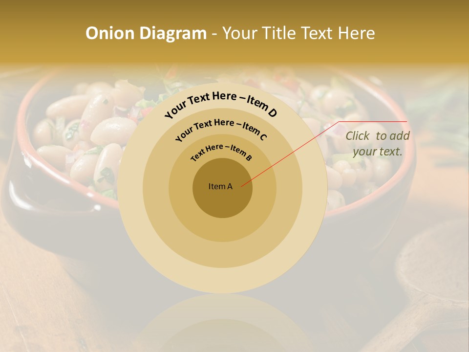 Pepper Vegetarian Cannellini PowerPoint Template