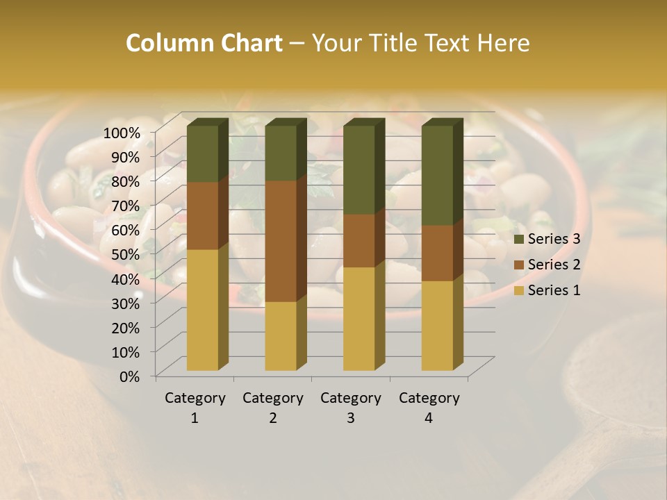 Pepper Vegetarian Cannellini PowerPoint Template