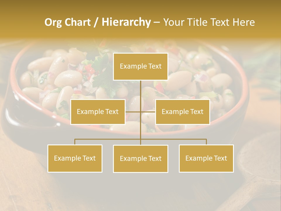 Pepper Vegetarian Cannellini PowerPoint Template