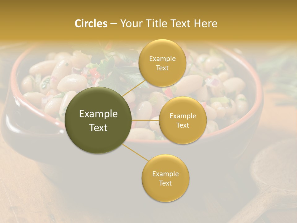 Pepper Vegetarian Cannellini PowerPoint Template