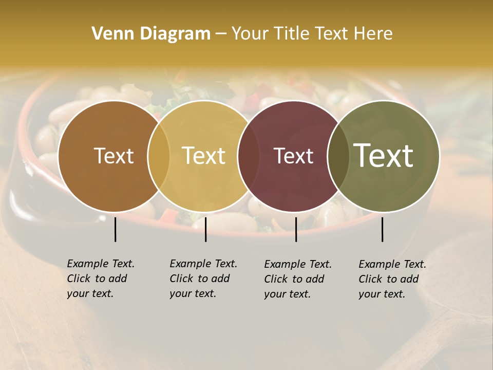 Pepper Vegetarian Cannellini PowerPoint Template