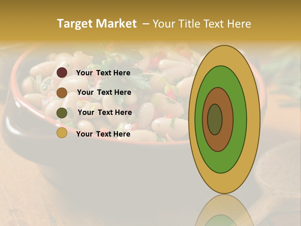 Pepper Vegetarian Cannellini PowerPoint Template