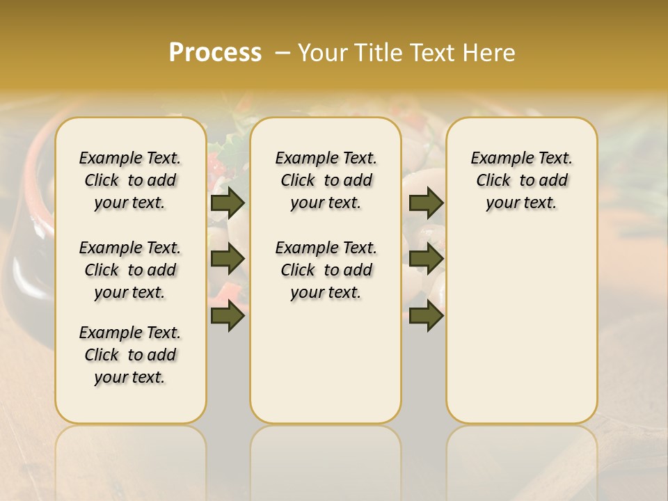 Pepper Vegetarian Cannellini PowerPoint Template