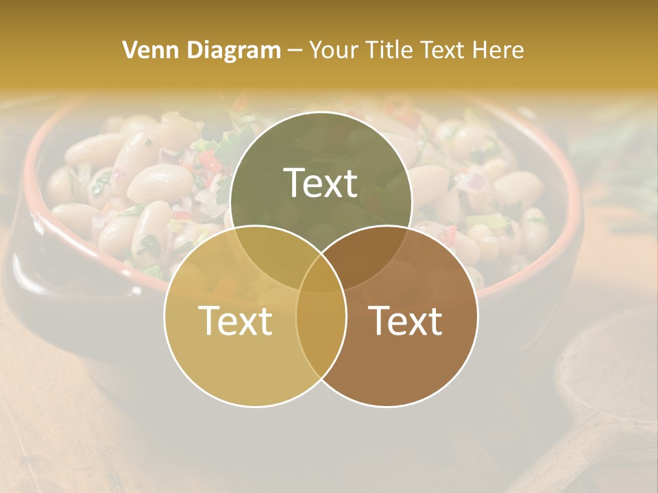 Pepper Vegetarian Cannellini PowerPoint Template