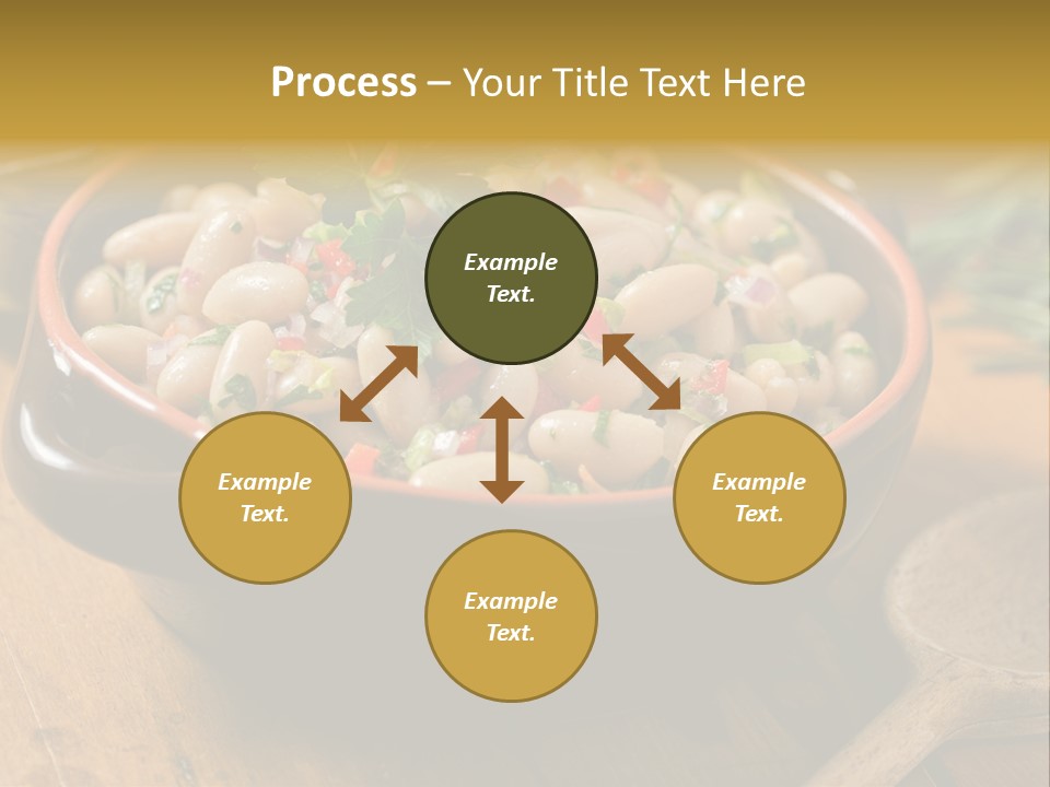 Pepper Vegetarian Cannellini PowerPoint Template