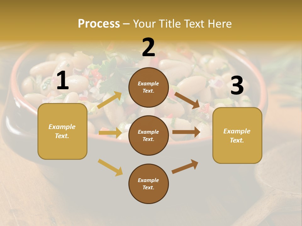 Pepper Vegetarian Cannellini PowerPoint Template